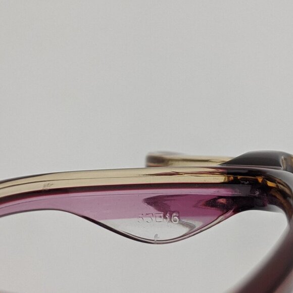 🕶️Bebe Shine BB5122 (604) Ruby Eyeglasses 53/16 135 | ALH649🕶️ - Picture 8 of 10